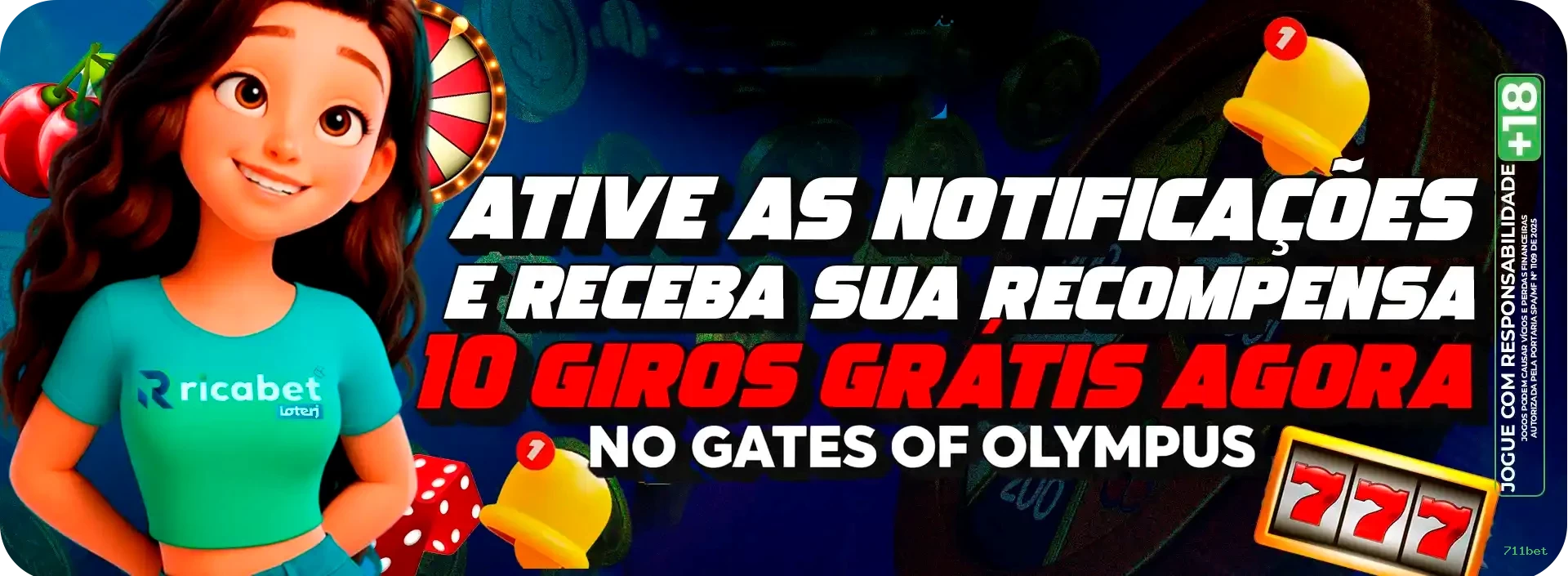 Roleta e blackjack 711bet